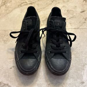 Converse All Star Black Lace-Up Sneakers